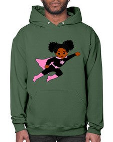 super kids girl 11# - black girls or women- Hoodie