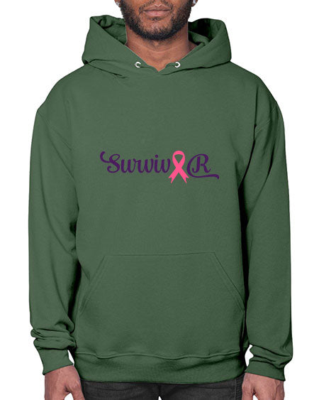 survivor Style 3# - breast cancer- Hoodie