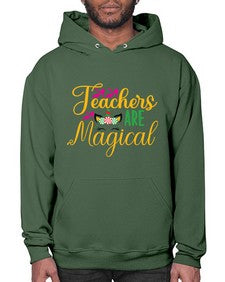 teachers are magical 430# - unicorn- Hoodie