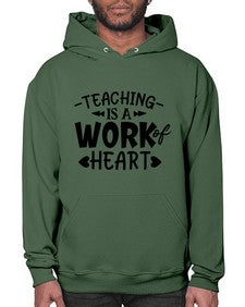 teaching it a work of heart Style 405# - teacher- Hoodie