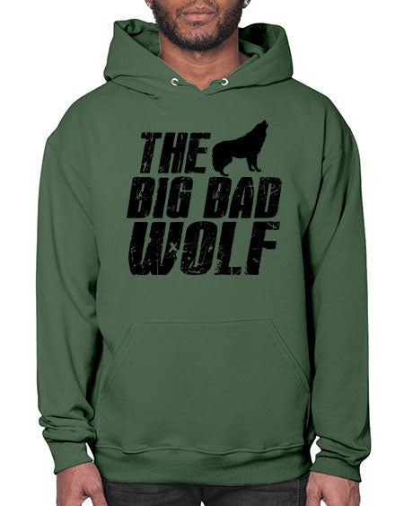 the big bad wolf - wolf- Hoodie