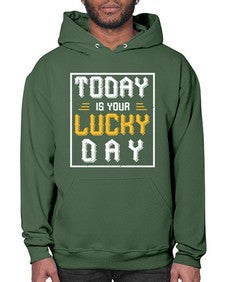 today is your lucky day 1661# - beer- Hoodie