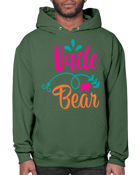 uncle bear 283# - bears - animals- Hoodie