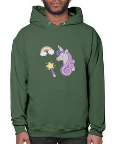 unicorn elements 455# - unicorn- Hoodie