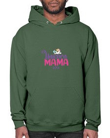 unicorn mama 472# - unicorn- Hoodie