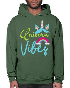 unicorn vibes 508# - unicorn- Hoodie