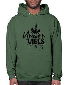 unicorn vibes 509# - unicorn- Hoodie