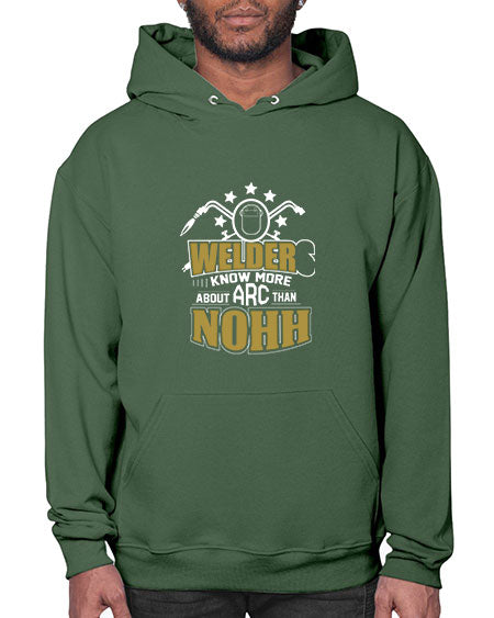 welder know more about arc than nohh1617# - welder- Hoodie