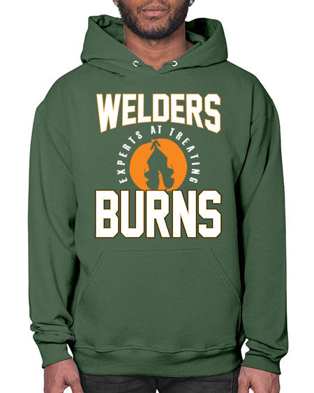welders experts at treating burns 1625# - welder- Hoodie