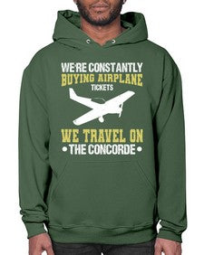 were constantly buying airplane  49# - airplane- Hoodie