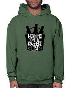 working on my bucket list 1788# - beer- Hoodie