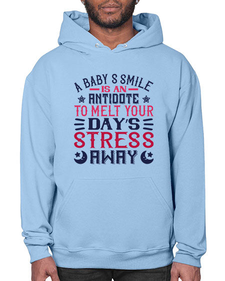 A baby’s smile is an antidote to melt your day’s stress away Style 265# - baby- Hoodie