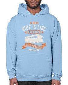A bus ride is like being in another world 1# - bus- Hoodie
