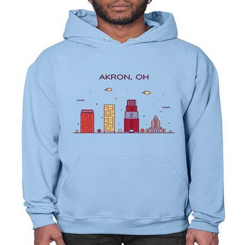 AkronOH 285# - cities- Hoodie