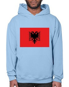 Albania 300# - world flags- Hoodie