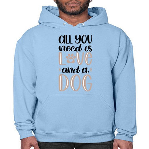 All You Need Is Love Style 36# - dogs- Hoodie