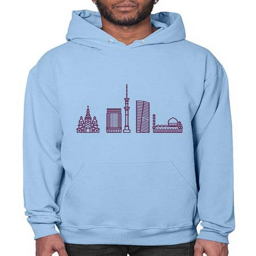 Almaty 307# - cities- Hoodie