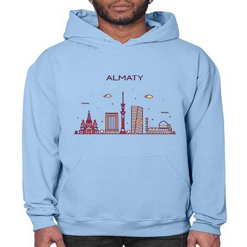 Almaty 308# - cities- Hoodie