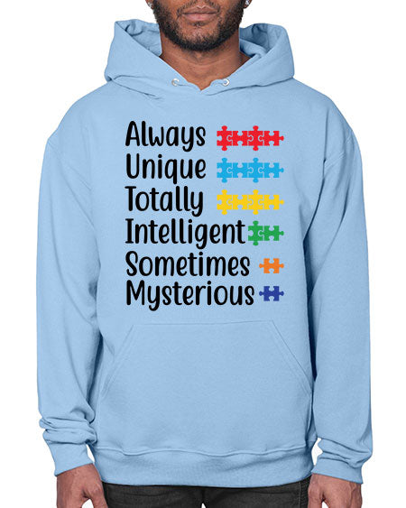 Always Unique Style 42# - autism- Hoodie