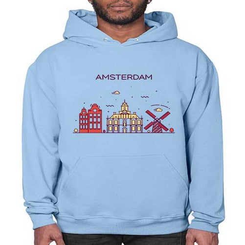 Amsterdam 321# - cities- Hoodie