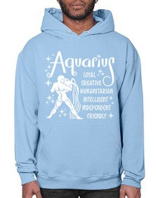 Aquarius 68# - aquarius- Hoodie