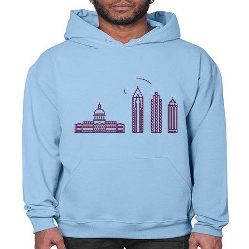 Atlanta 373# - cities- Hoodie