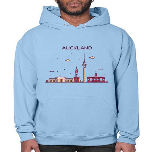 Auckland 378# - cities- Hoodie