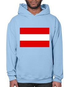 Austria 384# - world flags- Hoodie