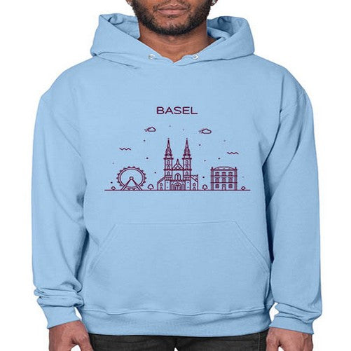 Basel 417# - cities- Hoodie