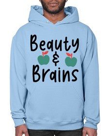 Beauty and Brains 18# - general school- Hoodie