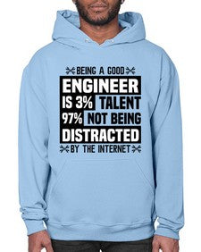 Being a good Style 608# - engineer- Hoodie