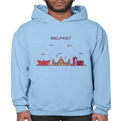 Belfast 436# - cities- Hoodie