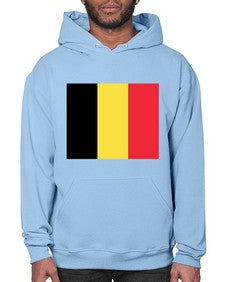 Belgium 437# - world flags- Hoodie