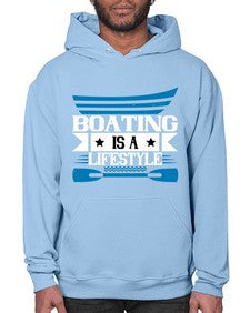 Boating is a lifestyle 52# - boats- Hoodie