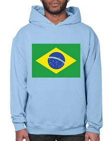 Brazil 488# - world flags- Hoodie