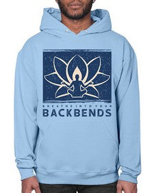 Breathe into Your Backbends 182# - yoga- Hoodie