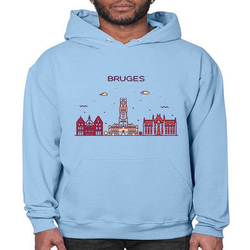 Bruges 502# - cities- Hoodie