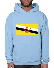 Brunei 503# - world flags- Hoodie