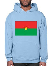 Burkina Faso 522# - world flags- Hoodie