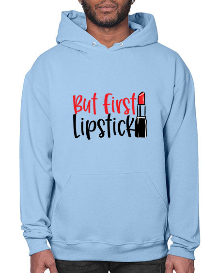 But First Lipstick Style 246# -makeup Hoodie