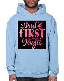 But First Yoga  188# - yoga- Hoodie