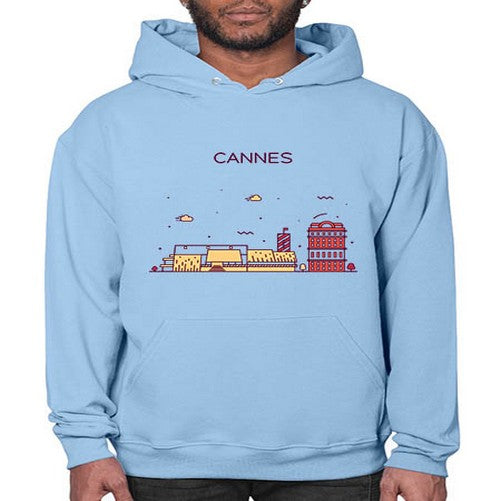 Cannes 545# - cities- Hoodie