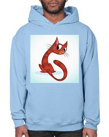 Cat 67# - cartoon animals- Hoodie