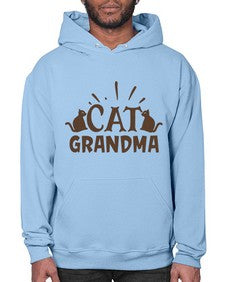 Cat Grandma Style 4# - cats- Hoodie