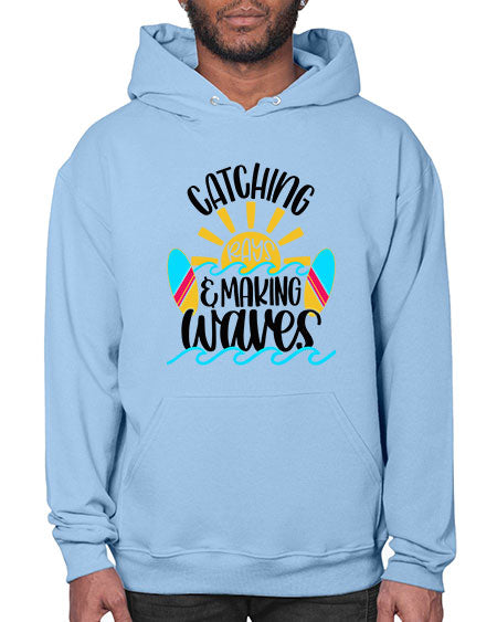 Catching Rays Making Waves Style 49# - summer- Hoodie