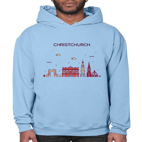 Christchurch 586# - cities- Hoodie