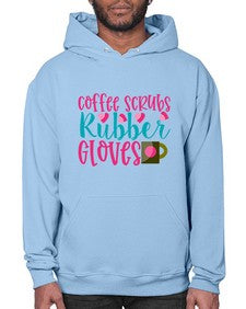 Coffee Scrubs Rubber Gloves Style 668# - nurse- Hoodie