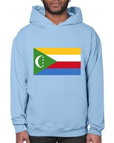 Comoros 612# - world flags- Hoodie