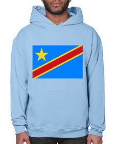 Congo Democratic Republic of the 613# - world flags- Hoodie