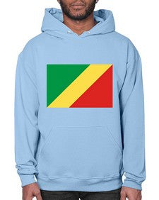 Congo Republic of the 614# - world flags- Hoodie